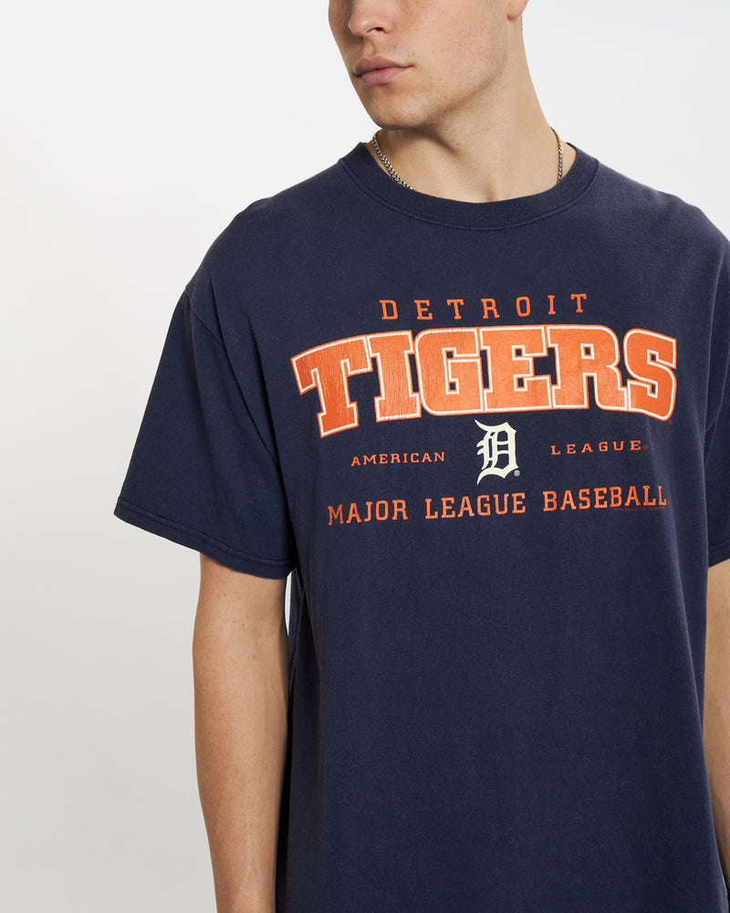 Vintage MLB Detroit Tigers Tee <br>L , The Real Deal , newtown, sydney, australia, thrift store, opshop, preloved, secondhand, sustainable, retro, antique, 70s, 80s, 90s, 2000s, 00s, fashion, clothing, streetwear, trendy, garment, style, boutique, store, shop, archive, sale, cheap, best, top