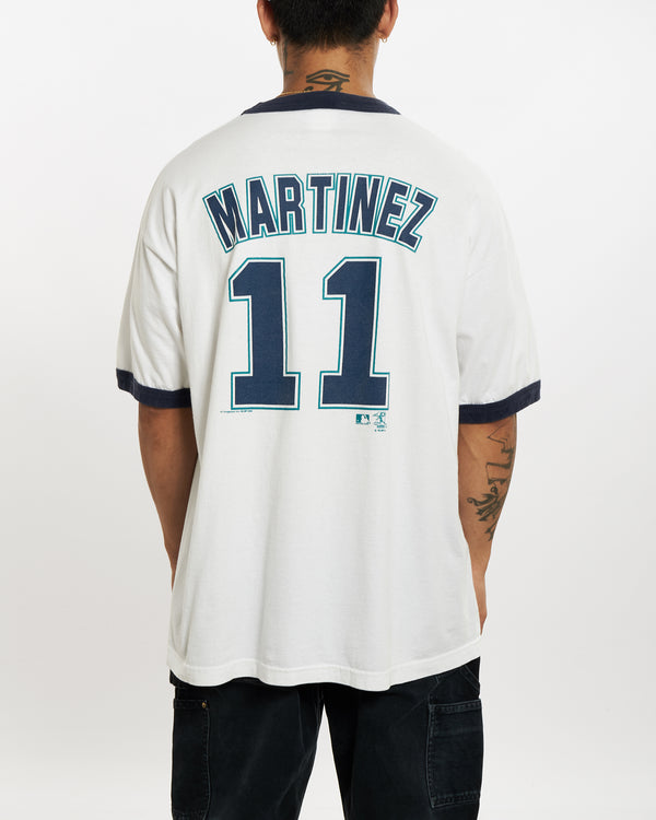 Vintage MLB Seattle Mariners Tee <br>XL , The Real Deal , newtown, sydney, australia, thrift store, opshop, preloved, secondhand, sustainable, retro, antique, 70s, 80s, 90s, 2000s, 00s, fashion, clothing, streetwear, trendy, garment, style, boutique, store, shop, archive, sale, cheap, best, top