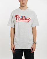 Vintage 1992 MLB Philadelphia Phillies Tee <br>L , The Real Deal , newtown, sydney, australia, thrift store, opshop, preloved, secondhand, sustainable, retro, antique, 70s, 80s, 90s, 2000s, 00s, fashion, clothing, streetwear, trendy, garment, style, boutique, store, shop, archive, sale, cheap, best, top