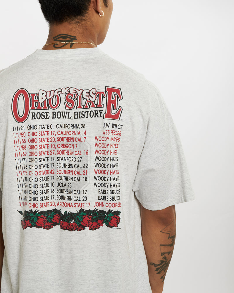 Vintage 1997 NCAA Ohio State Buckeyes Tee <br>XL , The Real Deal , newtown, sydney, australia, thrift store, opshop, preloved, secondhand, sustainable, retro, antique, 70s, 80s, 90s, 2000s, 00s, fashion, clothing, streetwear, trendy, garment, style, boutique, store, shop, archive, sale, cheap, best, top