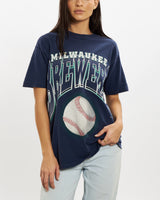 Vintage 1997 MLB Milwaukee Brewers Tee <br>S