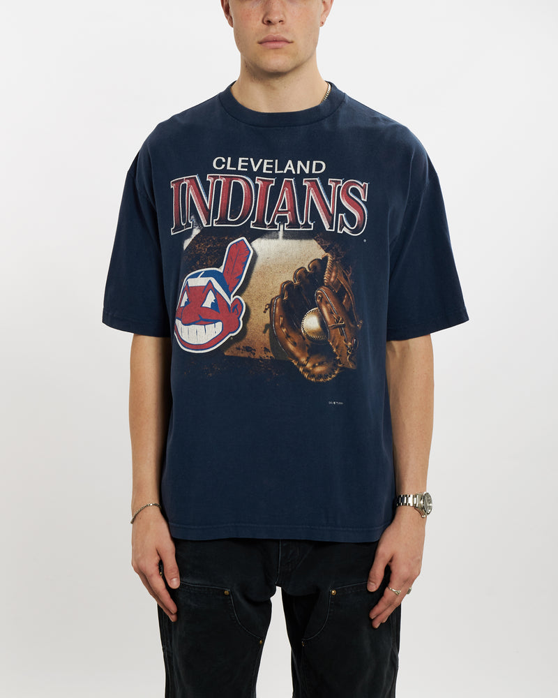 Vintage MLB Cleveland Indians Tee <br>L