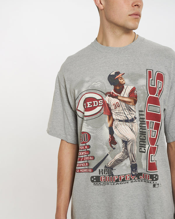 Vintage MLB Cincinnati Reds Tee <br>L , The Real Deal , newtown, sydney, australia, thrift store, opshop, preloved, secondhand, sustainable, retro, antique, 70s, 80s, 90s, 2000s, 00s, fashion, clothing, streetwear, trendy, garment, style, boutique, store, shop, archive, sale, cheap, best, top