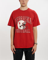 Vintage 90s NCAA Nebraska Huskers Tee <br>L