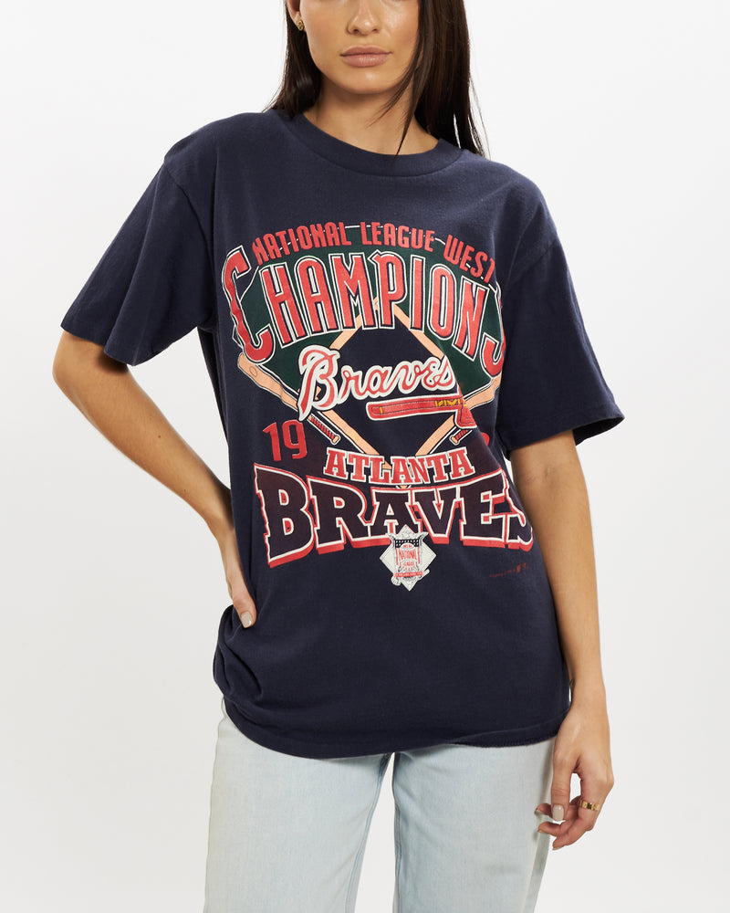 Vintage 1992 MLB Atlanta Braves Tee <br>S