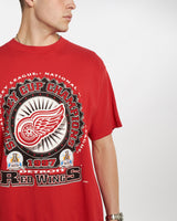 Vintage 1997 NHL Detroit Red Wings Tee <br>L , The Real Deal , newtown, sydney, australia, thrift store, opshop, preloved, secondhand, sustainable, retro, antique, 70s, 80s, 90s, 2000s, 00s, fashion, clothing, streetwear, trendy, garment, style, boutique, store, shop, archive, sale, cheap, best, top