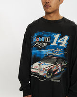 Vintage NASCAR Racing Long Sleeve Tee <br>XL , The Real Deal , newtown, sydney, australia, thrift store, opshop, preloved, secondhand, sustainable, retro, antique, 70s, 80s, 90s, 2000s, 00s, fashion, clothing, streetwear, trendy, garment, style, boutique, store, shop, archive, sale, cheap, best, top