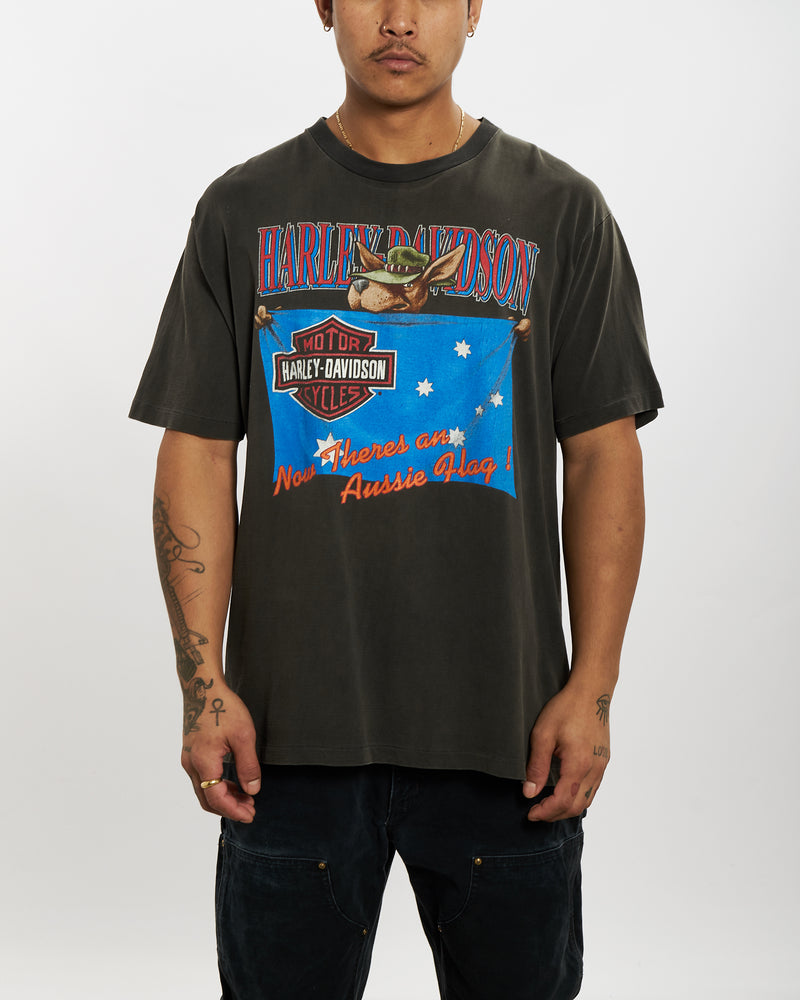 Vintage 90s Harley Davidson 'Australia' Tee <br>L