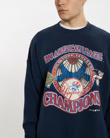 Vintage 1996 MLB New York Yankees Sweatshirt <br>L , The Real Deal , newtown, sydney, australia, thrift store, opshop, preloved, secondhand, sustainable, retro, antique, 70s, 80s, 90s, 2000s, 00s, fashion, clothing, streetwear, trendy, garment, style, boutique, store, shop, archive, sale, cheap, best, top