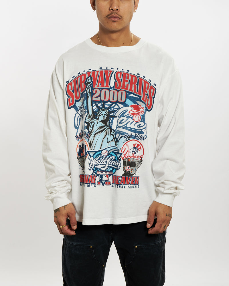 Vintage MLB World Series Long Sleeve Tee <br>XL