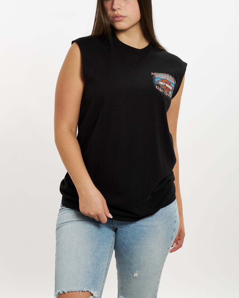 Vintage Harley Davidson Tank <br>M , The Real Deal , newtown, sydney, australia, thrift store, opshop, preloved, secondhand, sustainable, retro, antique, 70s, 80s, 90s, 2000s, 00s, fashion, clothing, streetwear, trendy, garment, style, boutique, store, shop, archive, sale, cheap, best, top