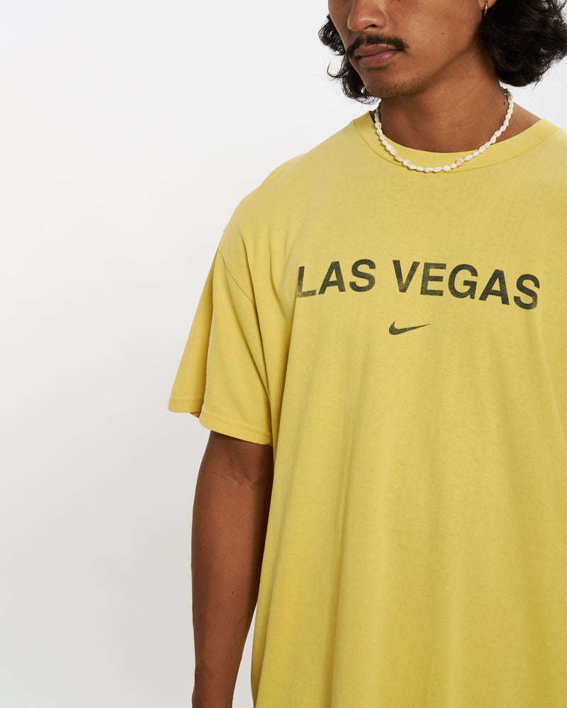 Vintage 90s Nike 'Las Vegas' Tee <br>L , The Real Deal , newtown, sydney, australia, thrift store, opshop, preloved, secondhand, sustainable, retro, antique, 70s, 80s, 90s, 2000s, 00s, fashion, clothing, streetwear, trendy, garment, style, boutique, store, shop, archive, sale, cheap, best, top