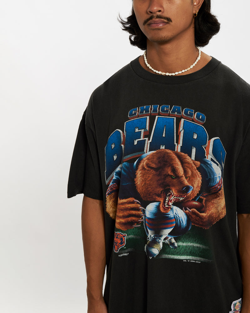 Vintage 1994 NFL Chicago Bears Tee <br>L , The Real Deal , newtown, sydney, australia, thrift store, opshop, preloved, secondhand, sustainable, retro, antique, 70s, 80s, 90s, 2000s, 00s, fashion, clothing, streetwear, trendy, garment, style, boutique, store, shop, archive, sale, cheap, best, top