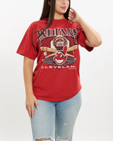 Vintage 1999 MLB Cleveland Indians Tee <br>M