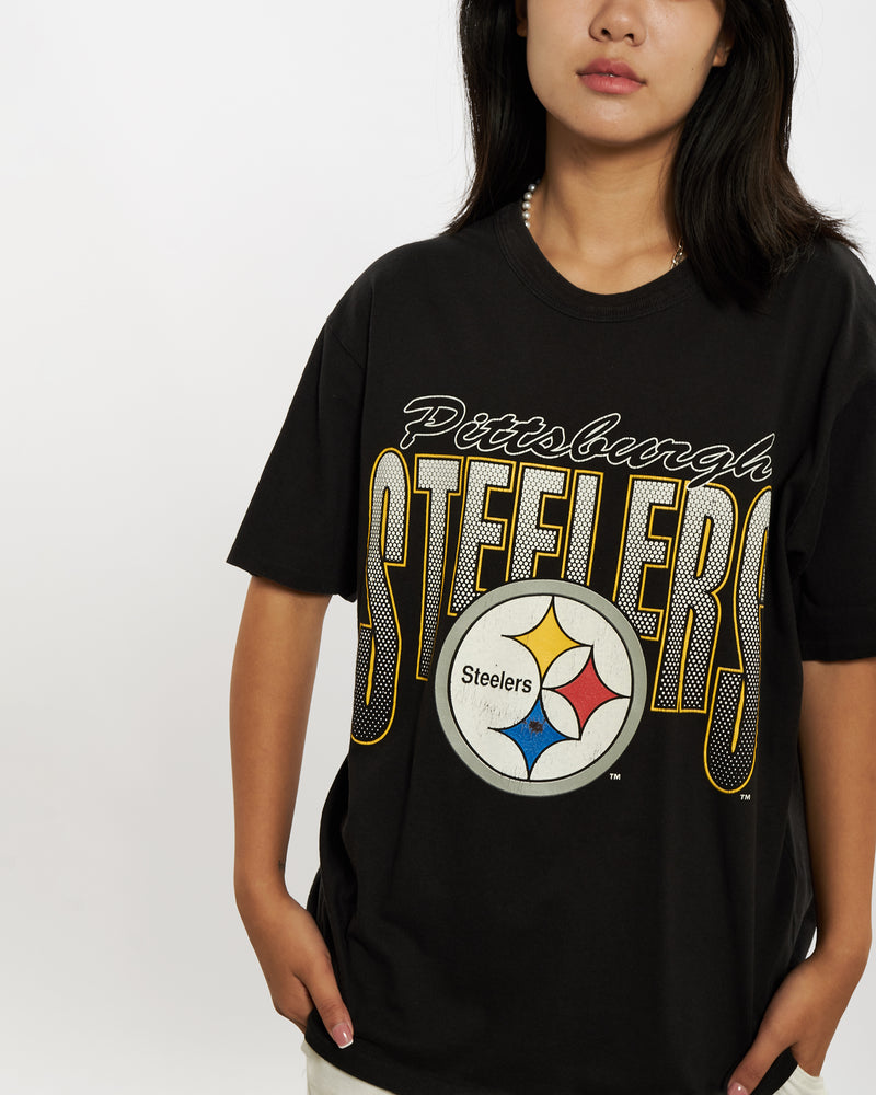 Vintage 90s NFL Pittsburgh Steelers Tee <br>M