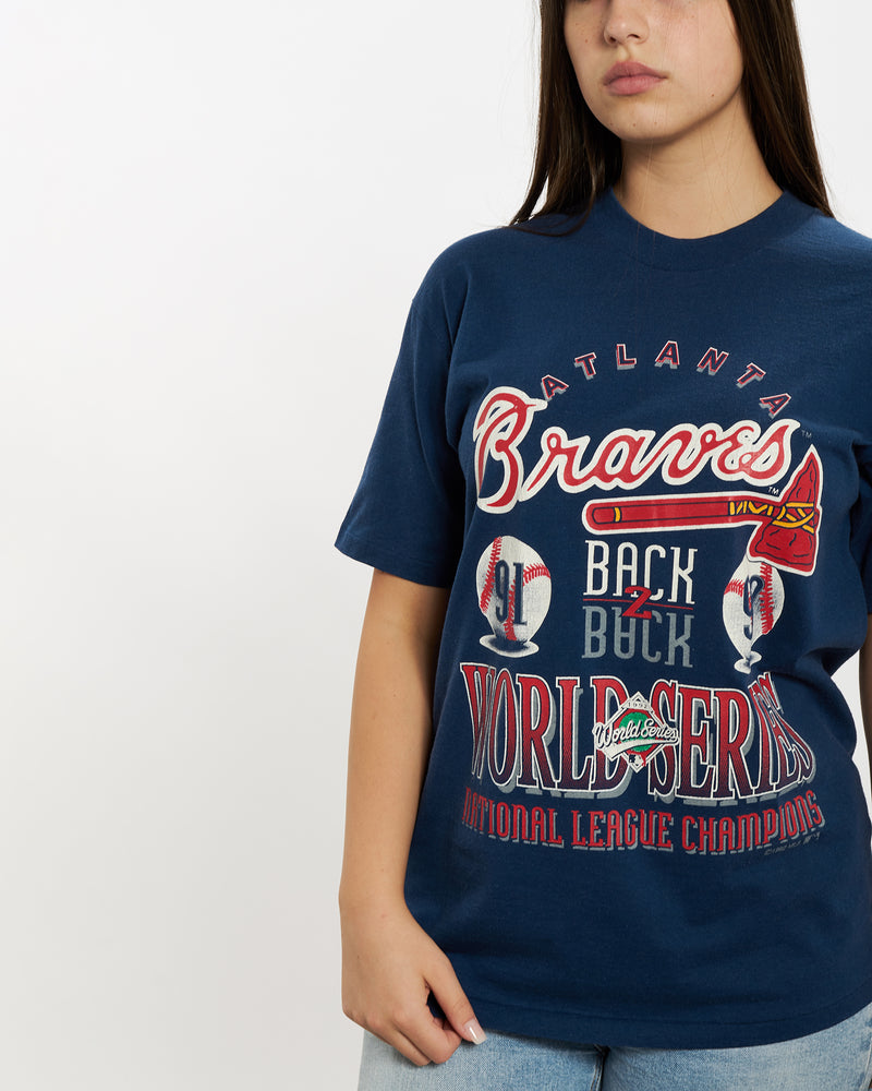 Vintage 1992 MLB Atlanta Braves Tee <br>M