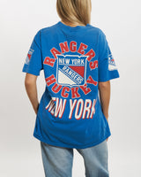 Vintage 90s NHL New York Rangers Tee <br>M , The Real Deal , newtown, sydney, australia, thrift store, opshop, preloved, secondhand, sustainable, retro, antique, 70s, 80s, 90s, 2000s, 00s, fashion, clothing, streetwear, trendy, garment, style, boutique, store, shop, archive, sale, cheap, best, top