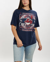 Vintage 1995 MLB Cleveland Indians Tee <br>M