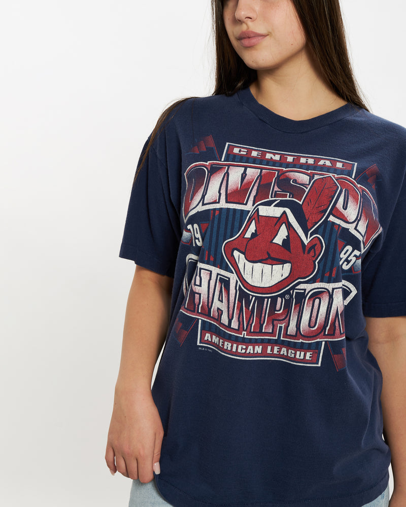 Vintage 1995 MLB Cleveland Indians Tee <br>M