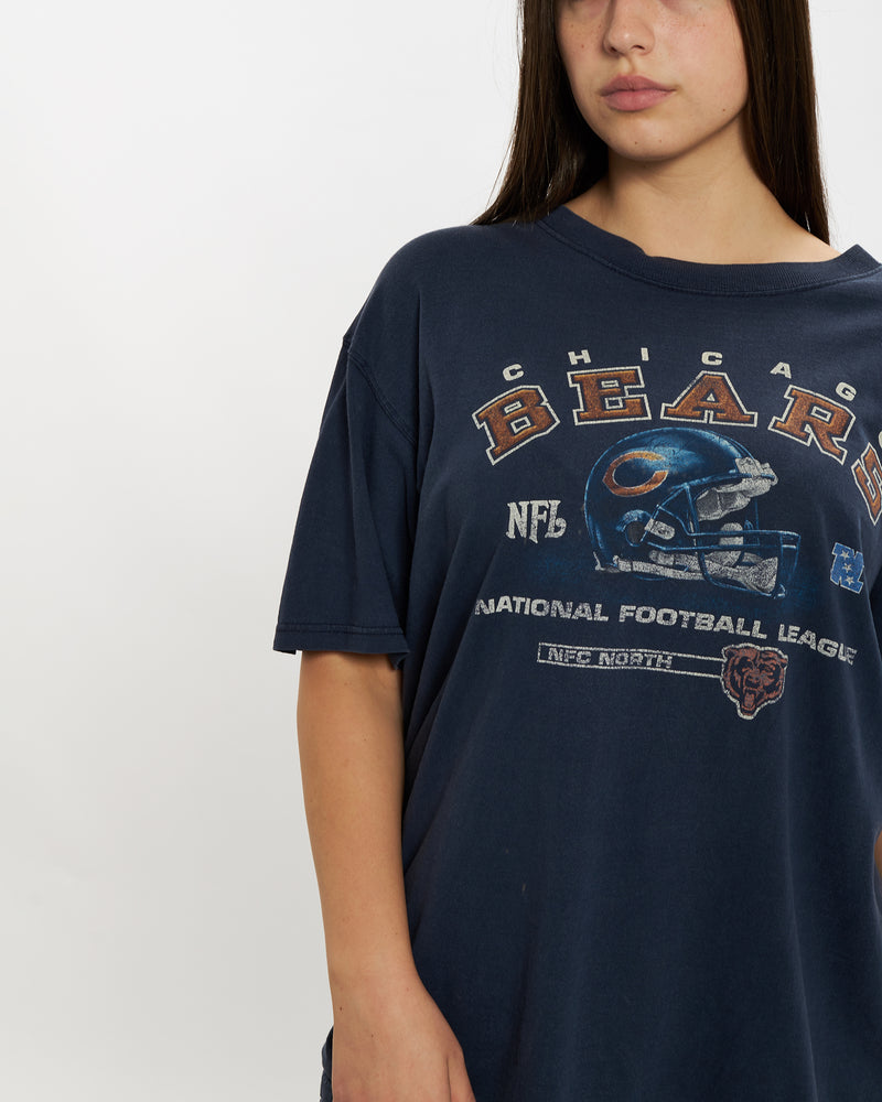 Vintage NFL Chicago Bears Tee <br>M , The Real Deal , newtown, sydney, australia, thrift store, opshop, preloved, secondhand, sustainable, retro, antique, 70s, 80s, 90s, 2000s, 00s, fashion, clothing, streetwear, trendy, garment, style, boutique, store, shop, archive, sale, cheap, best, top