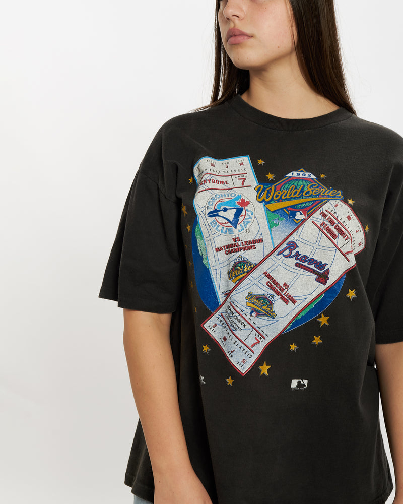 Vintage 1992 MLB World Series Tee <br>M