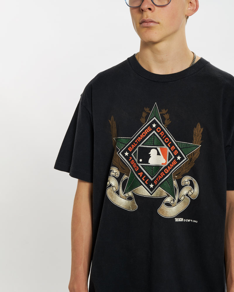 Vintage 1993 MLB Baltimore Orioles Tee <br>L