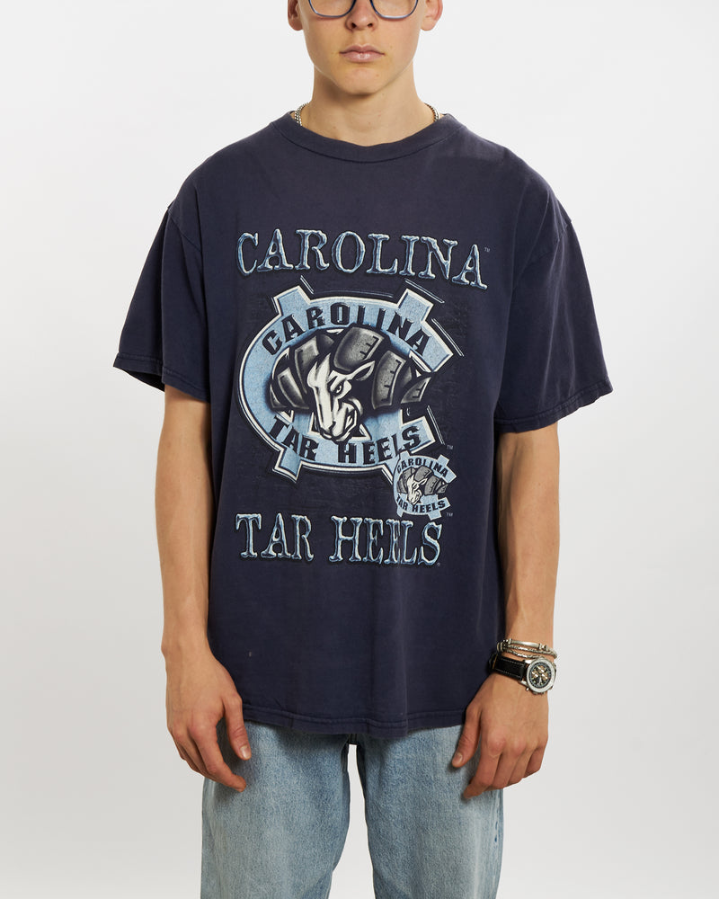 Vintage University Of North Carolina Tar Heels Tee <br>L , The Real Deal , newtown, sydney, australia, thrift store, opshop, preloved, secondhand, sustainable, retro, antique, 70s, 80s, 90s, 2000s, 00s, fashion, clothing, streetwear, trendy, garment, style, boutique, store, shop, archive, sale, cheap, best, top