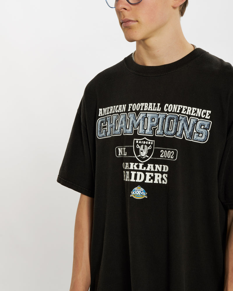 Vintage NFL Oakland Raiders Tee <br>L