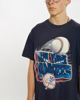 Vintage 1998 MLB New York Yankees Tee <br>L