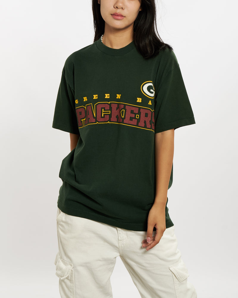 Vintage 1997 NFL Green Bay Packers Tee <br>M , The Real Deal , newtown, sydney, australia, thrift store, opshop, preloved, secondhand, sustainable, retro, antique, 70s, 80s, 90s, 2000s, 00s, fashion, clothing, streetwear, trendy, garment, style, boutique, store, shop, archive, sale, cheap, best, top