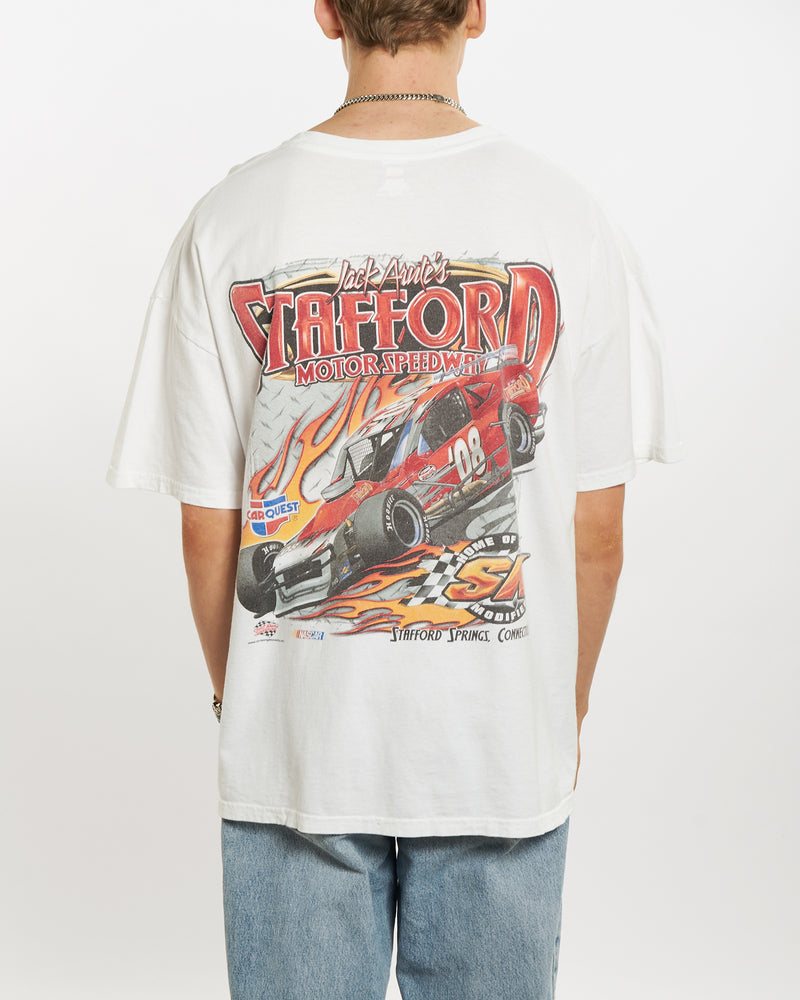 Vintage NASCAR Racing Tee <br>XL , The Real Deal , newtown, sydney, australia, thrift store, opshop, preloved, secondhand, sustainable, retro, antique, 70s, 80s, 90s, 2000s, 00s, fashion, clothing, streetwear, trendy, garment, style, boutique, store, shop, archive, sale, cheap, best, top