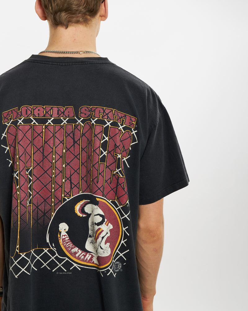 Vintage 1993 Florida State Seminoles Tee <br>M , The Real Deal , newtown, sydney, australia, thrift store, opshop, preloved, secondhand, sustainable, retro, antique, 70s, 80s, 90s, 2000s, 00s, fashion, clothing, streetwear, trendy, garment, style, boutique, store, shop, archive, sale, cheap, best, top