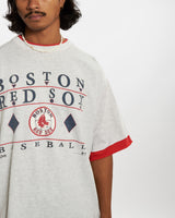 Vintage 1992 MLB Boston Red Sox Tee <br>L , The Real Deal , newtown, sydney, australia, thrift store, opshop, preloved, secondhand, sustainable, retro, antique, 70s, 80s, 90s, 2000s, 00s, fashion, clothing, streetwear, trendy, garment, style, boutique, store, shop, archive, sale, cheap, best, top