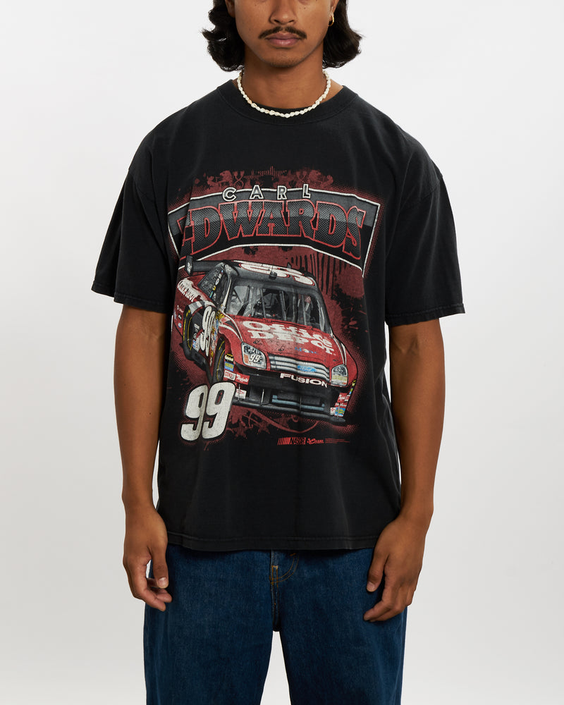 Vintage 90s NASCAR Tee <br>L , The Real Deal , newtown, sydney, australia, thrift store, opshop, preloved, secondhand, sustainable, retro, antique, 70s, 80s, 90s, 2000s, 00s, fashion, clothing, streetwear, trendy, garment, style, boutique, store, shop, archive, sale, cheap, best, top