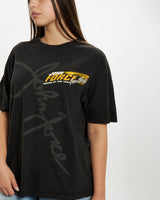 Vintage 90s John Force Fan Club Racing Tee <br>M