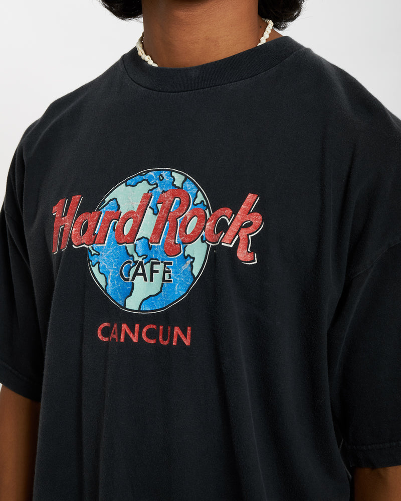 Vintage 90s Hard Rock Cafe 'Cancun' Tee <br>L , The Real Deal , newtown, sydney, australia, thrift store, opshop, preloved, secondhand, sustainable, retro, antique, 70s, 80s, 90s, 2000s, 00s, fashion, clothing, streetwear, trendy, garment, style, boutique, store, shop, archive, sale, cheap, best, top