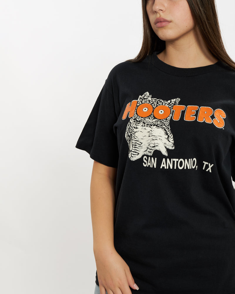 Vintage Hooters 'San Antonio, Tx' Tee <br>M , The Real Deal , newtown, sydney, australia, thrift store, opshop, preloved, secondhand, sustainable, retro, antique, 70s, 80s, 90s, 2000s, 00s, fashion, clothing, streetwear, trendy, garment, style, boutique, store, shop, archive, sale, cheap, best, top