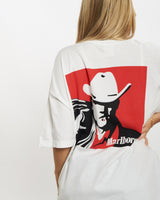 Vintage 90s Marlboro Cigarettes Tee <br>M , The Real Deal , newtown, sydney, australia, thrift store, opshop, preloved, secondhand, sustainable, retro, antique, 70s, 80s, 90s, 2000s, 00s, fashion, clothing, streetwear, trendy, garment, style, boutique, store, shop, archive, sale, cheap, best, top