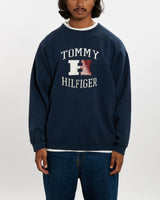 Vintage 90s Tommy Hilfiger Sweatshirt <br>L , The Real Deal , newtown, sydney, australia, thrift store, opshop, preloved, secondhand, sustainable, retro, antique, 70s, 80s, 90s, 2000s, 00s, fashion, clothing, streetwear, trendy, garment, style, boutique, store, shop, archive, sale, cheap, best, top