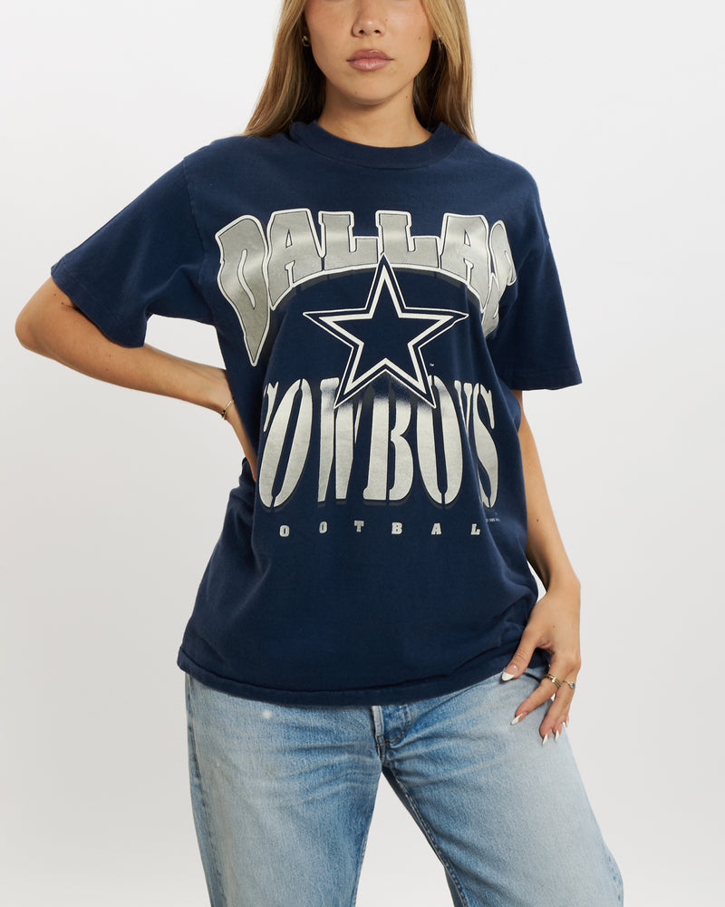 Vintage 1995 NFL Dallas Cowboys Tee <br>S , The Real Deal , newtown, sydney, australia, thrift store, opshop, preloved, secondhand, sustainable, retro, antique, 70s, 80s, 90s, 2000s, 00s, fashion, clothing, streetwear, trendy, garment, style, boutique, store, shop, archive, sale, cheap, best, top