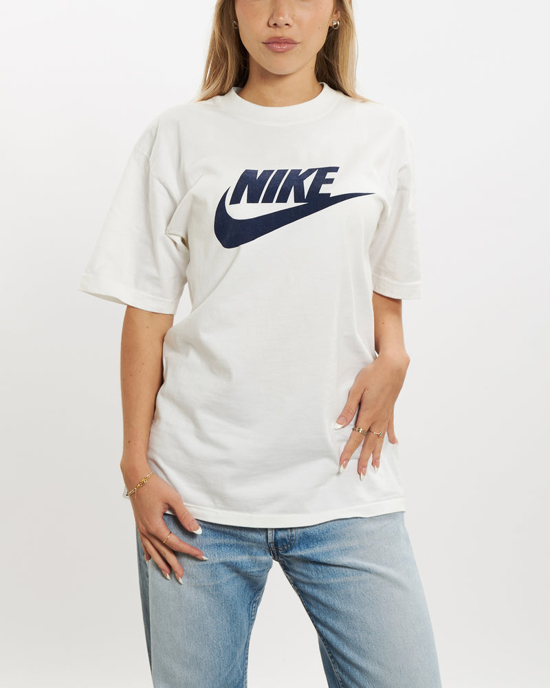 Vintage 90s Nike Tee <br>S , The Real Deal , newtown, sydney, australia, thrift store, opshop, preloved, secondhand, sustainable, retro, antique, 70s, 80s, 90s, 2000s, 00s, fashion, clothing, streetwear, trendy, garment, style, boutique, store, shop, archive, sale, cheap, best, top