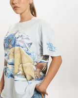 Vintage 90s Seaworld 'Wild Arctic' Tee <br>S , The Real Deal , newtown, sydney, australia, thrift store, opshop, preloved, secondhand, sustainable, retro, antique, 70s, 80s, 90s, 2000s, 00s, fashion, clothing, streetwear, trendy, garment, style, boutique, store, shop, archive, sale, cheap, best, top