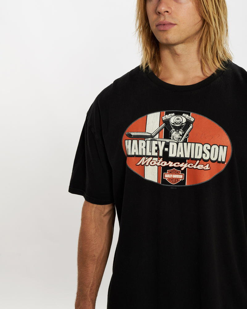 Vintage Harley Davidson Tee <br>XL , The Real Deal , newtown, sydney, australia, thrift store, opshop, preloved, secondhand, sustainable, retro, antique, 70s, 80s, 90s, 2000s, 00s, fashion, clothing, streetwear, trendy, garment, style, boutique, store, shop, archive, sale, cheap, best, top