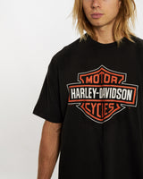 Vintage Harley Davidson Tee <br>XL , The Real Deal , newtown, sydney, australia, thrift store, opshop, preloved, secondhand, sustainable, retro, antique, 70s, 80s, 90s, 2000s, 00s, fashion, clothing, streetwear, trendy, garment, style, boutique, store, shop, archive, sale, cheap, best, top