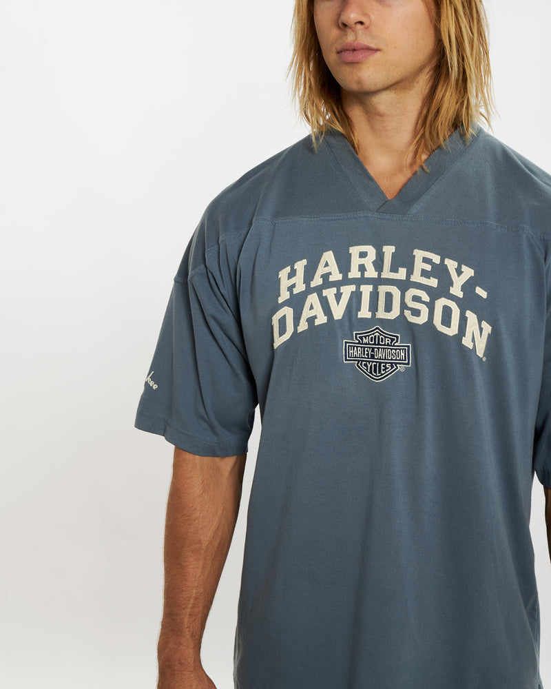 Vintage Harley Davidson Tee <br>XL , The Real Deal , newtown, sydney, australia, thrift store, opshop, preloved, secondhand, sustainable, retro, antique, 70s, 80s, 90s, 2000s, 00s, fashion, clothing, streetwear, trendy, garment, style, boutique, store, shop, archive, sale, cheap, best, top