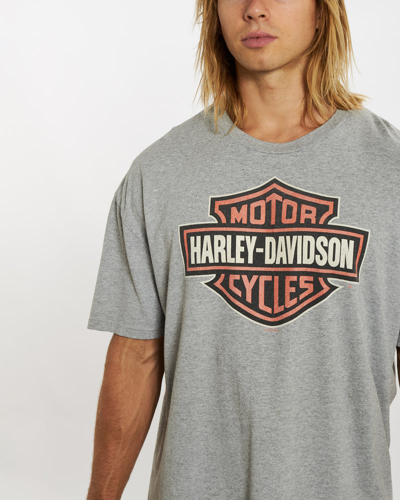 Vintage Harley Davidson Tee <br>XL , The Real Deal , newtown, sydney, australia, thrift store, opshop, preloved, secondhand, sustainable, retro, antique, 70s, 80s, 90s, 2000s, 00s, fashion, clothing, streetwear, trendy, garment, style, boutique, store, shop, archive, sale, cheap, best, top