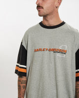 Vintage Harley Davidson Tee <br>L , The Real Deal , newtown, sydney, australia, thrift store, opshop, preloved, secondhand, sustainable, retro, antique, 70s, 80s, 90s, 2000s, 00s, fashion, clothing, streetwear, trendy, garment, style, boutique, store, shop, archive, sale, cheap, best, top