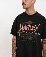 Vintage 1996 Harley Davidson Tee <br>L , The Real Deal , newtown, sydney, australia, thrift store, opshop, preloved, secondhand, sustainable, retro, antique, 70s, 80s, 90s, 2000s, 00s, fashion, clothing, streetwear, trendy, garment, style, boutique, store, shop, archive, sale, cheap, best, top