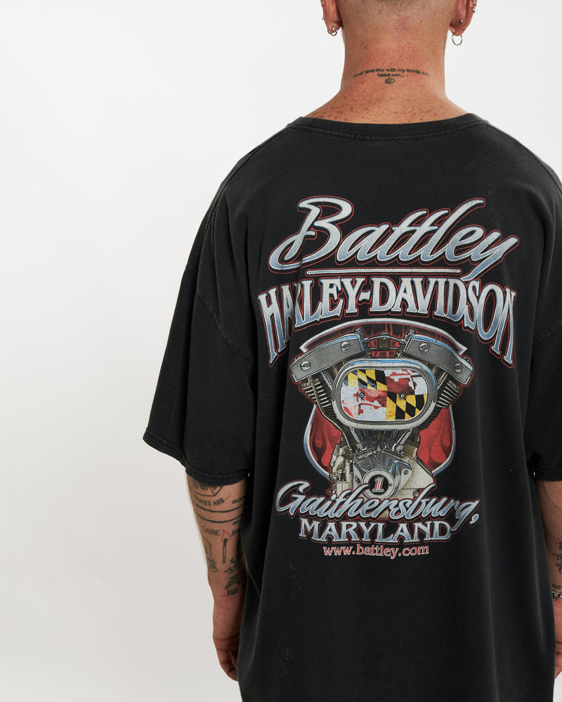 Vintage Harley Davidson Tee <br>L , The Real Deal , newtown, sydney, australia, thrift store, opshop, preloved, secondhand, sustainable, retro, antique, 70s, 80s, 90s, 2000s, 00s, fashion, clothing, streetwear, trendy, garment, style, boutique, store, shop, archive, sale, cheap, best, top