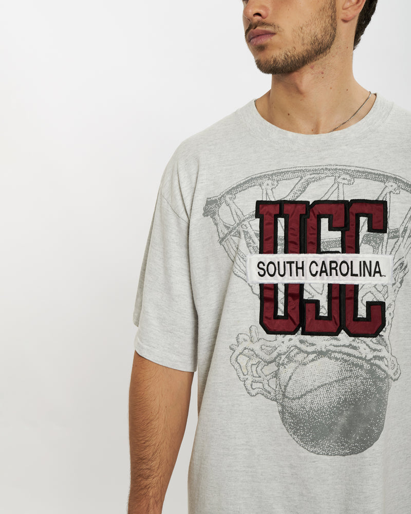 Vintage 90s NCAA University of South Carolina Tee <br>L , The Real Deal , newtown, sydney, australia, thrift store, opshop, preloved, secondhand, sustainable, retro, antique, 70s, 80s, 90s, 2000s, 00s, fashion, clothing, streetwear, trendy, garment, style, boutique, store, shop, archive, sale, cheap, best, top